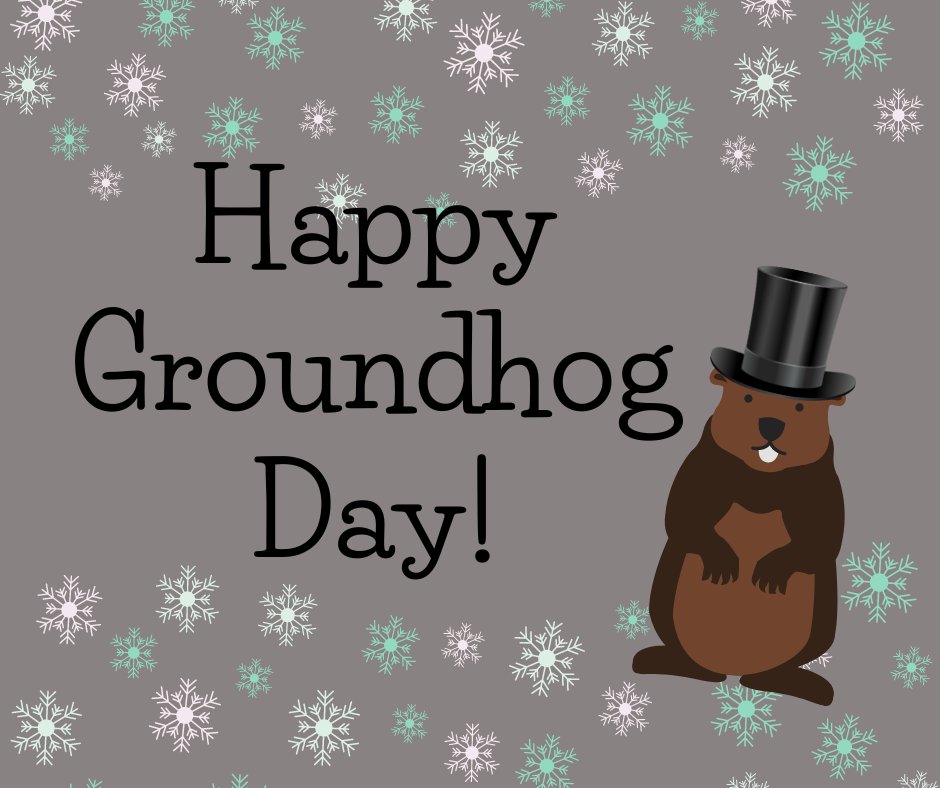 MusicSupplyCom's tweet photo. Due to the DFW #winterstorm, we could've guessed winter wasn't over! Stay warm, friends!

@MusicSupplyCom 
#groundhogday #groundhog #2023 #musicsupply #audiotech #cablepulling #speakers #speakerinstallation #installation #audio #wiring #cabling #truss #soundsystem #tools https://t.co/A4pChHw8c9