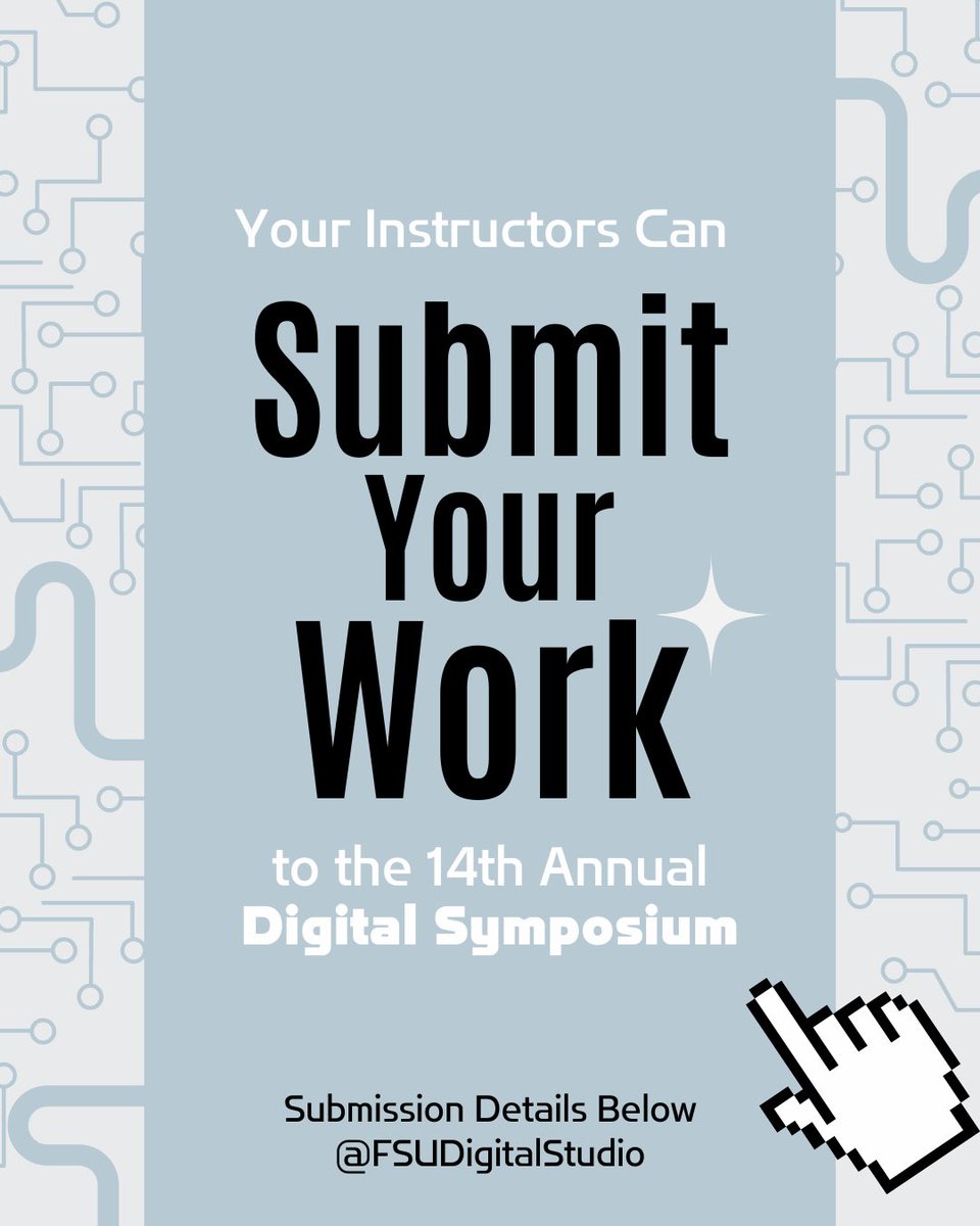 A you working on a digital project for a course this semester? Did you create a digital project in a previous semester? ✅ Ask your instructor to nominate you for the English department's spring 2023 annual digital symposium!
