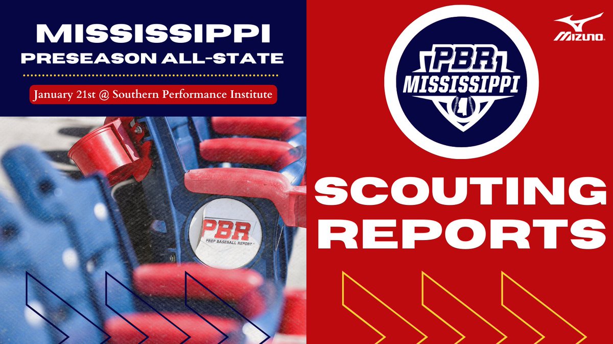 PrepBaseballMS's tweet photo. #MSPAS23: 𝐏𝐢𝐭𝐜𝐡𝐞𝐫 𝐑𝐞𝐩𝐨𝐫𝐭𝐬 ✍️

+ Scouting reports on all pitchers who attended the 𝐏𝐫𝐞𝐬𝐞𝐚𝐬𝐨𝐧 𝐀𝐥𝐥-𝐒𝐭𝐚𝐭𝐞 on January 21st in Madison, MS.

𝙍𝙚𝙥𝙤𝙧𝙩𝙨 ➡️ https://t.co/XwXP8uUgrz https://t.co/34gb2reYnm