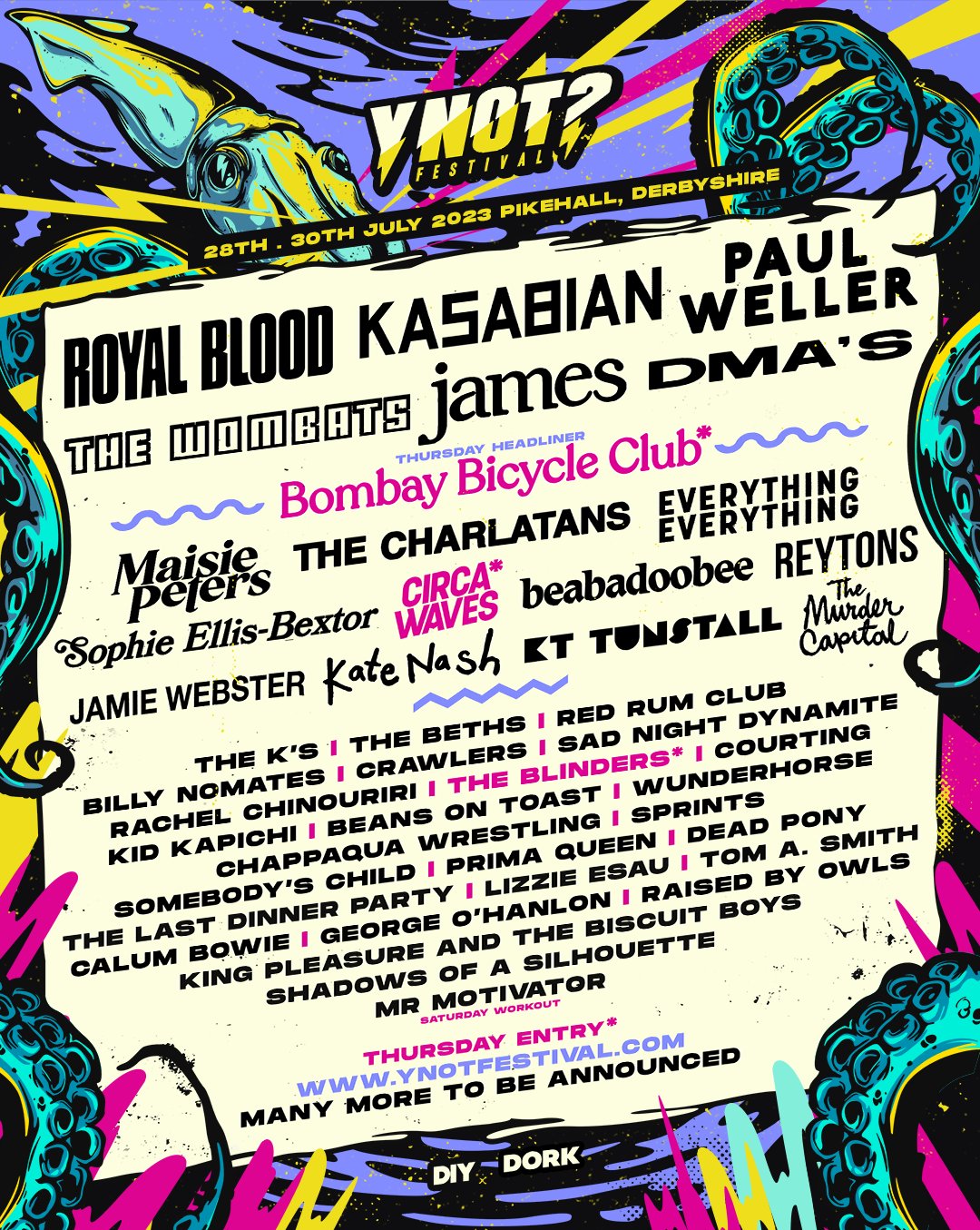 Y Not Festival ⚡ on Twitter "LIKE, RETWEET & TAG 5 MATES FOR A CHANCE