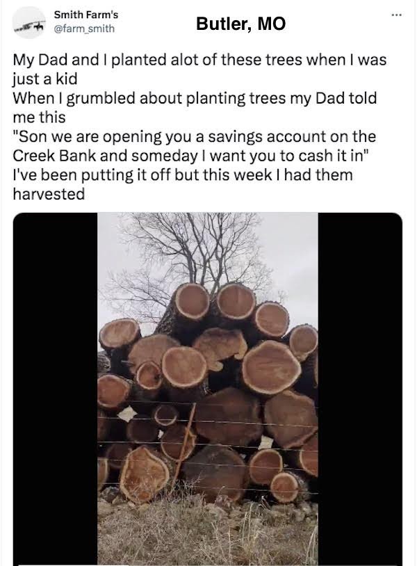 FarmTank Tweet of the Day!

Congrats to <a href="/1happyranchwife/">happyranchwife</a> <a href="/cattleNcrops83/">Casey C.</a> <a href="/trentloos/">Trent Loos</a> and <a href="/farm_smith/">Smith Farm's</a> for being featured in <a href="/KevinVanTrump/">Kevin Van Trump</a> report! 

#FarmTank #VTR #Corn #Agriculture #Soybean #AgTwitter #wheat #plant23 #plant2023