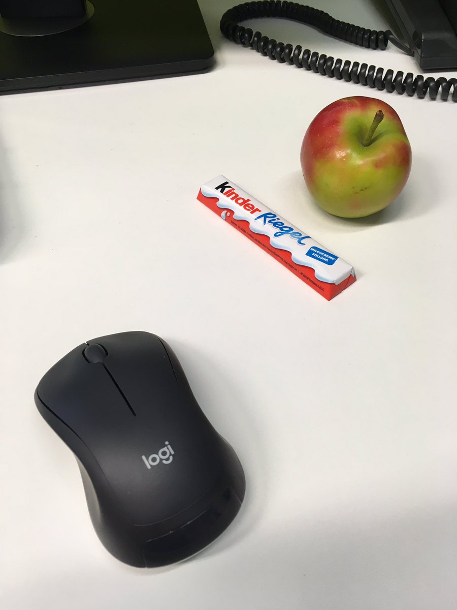 Der Kollege, der hier morgen wieder arbeitet, hat dem Spätdienst, mir, den Platz so hinterlassen - in der Hoffnung, morgen ein Frühstück zu haben. Fürchte, das kann er sich abschminken.