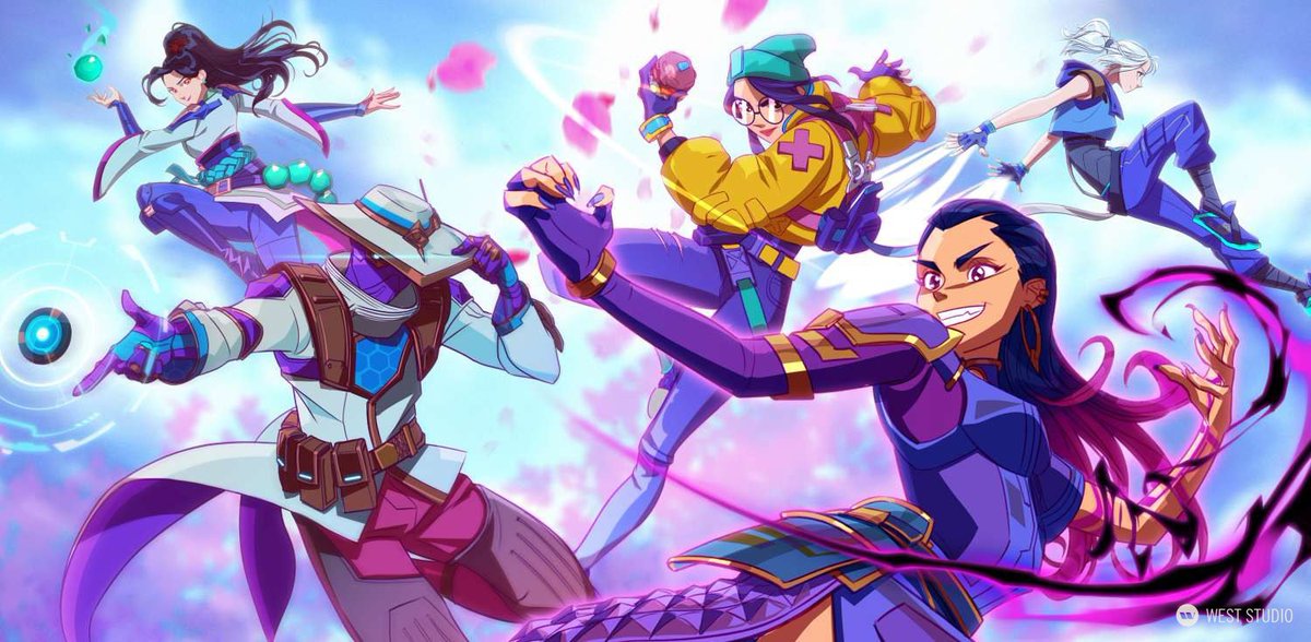 「West Studio posted a lot of HD player ca」|Spideraxeのイラスト