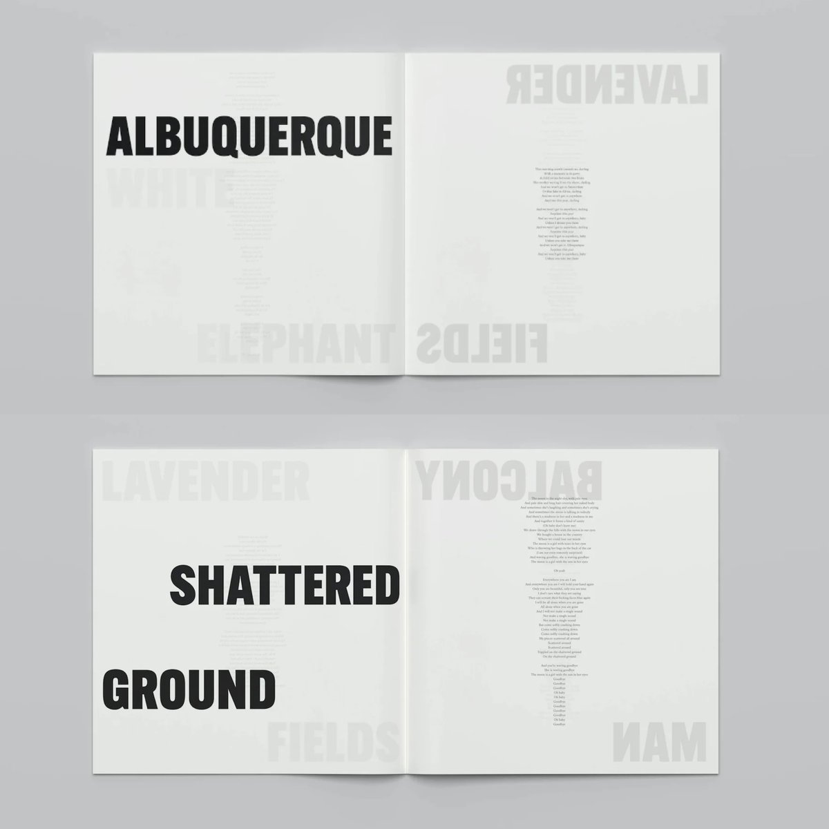 Rooted in isolation and displacement, themes of this album by <a href="/nickcave/">Nick Cave & The Bad Seeds</a> &amp; <a href="/warrenellis13/">Warren Ellis</a> were echoed in the artwork and campaign by @hingstontom. This work won a Wood Pencil for graphic design at D&amp;AD Awards 2022; view all winning work in this category: bit.ly/3XAoj9f