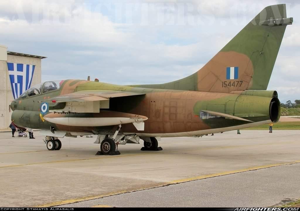 🇬🇷 Hellenic Air Force
TA-7C Corsair II 154477
335 Sqn / 116 CW
#HAF #a7corsair #sluf #116cw #HellenicAirForce #TA7C