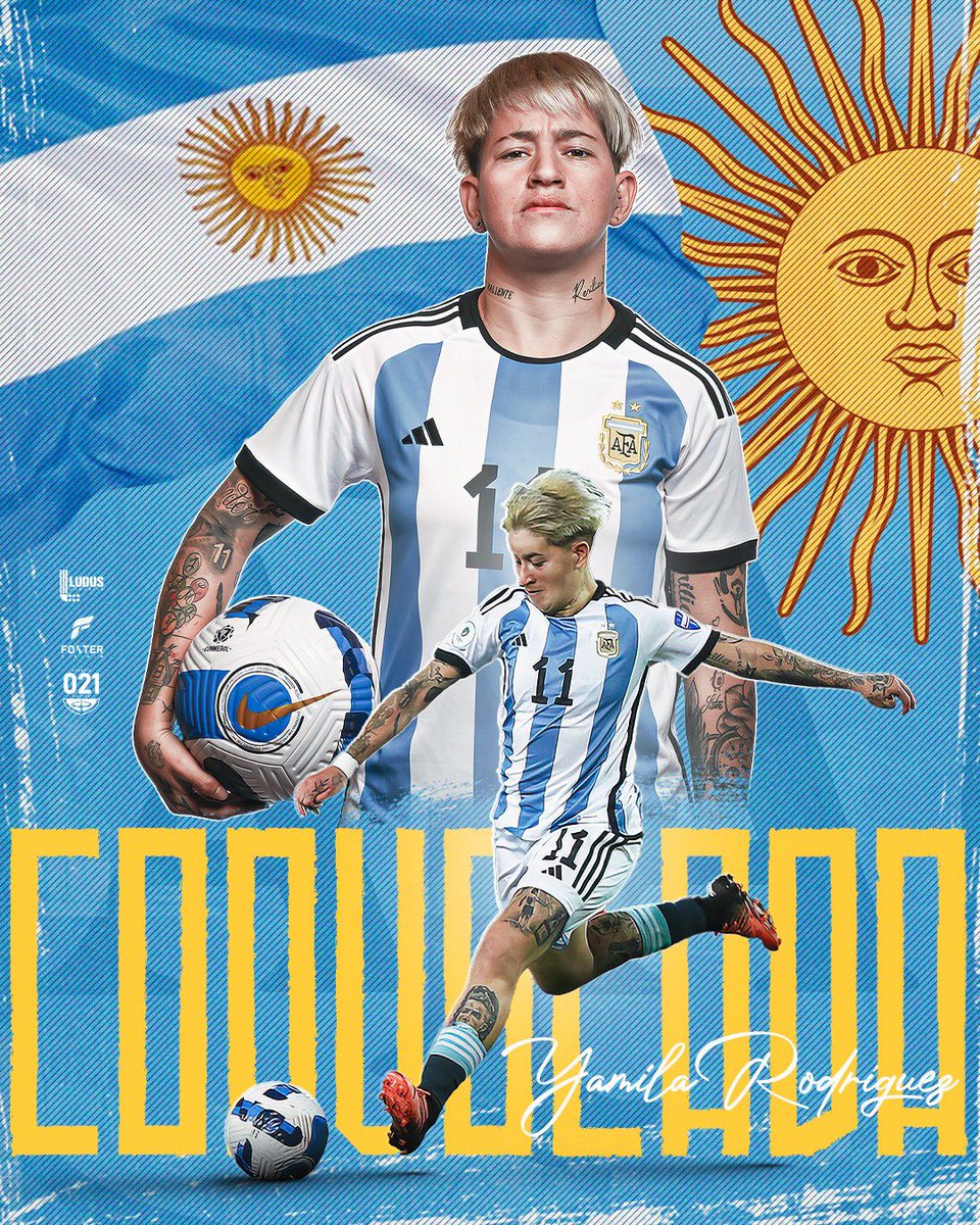 YamiiRoddriguez's tweet photo. Otra vez convocada a la Selección, y otra oportunidad de seguir defendiendo a los colores más lindos . 🫡 🇦🇷

Empieza el año mundialista !
Allá vamos 🚀 🌏 https://t.co/18s4qrUSjJ