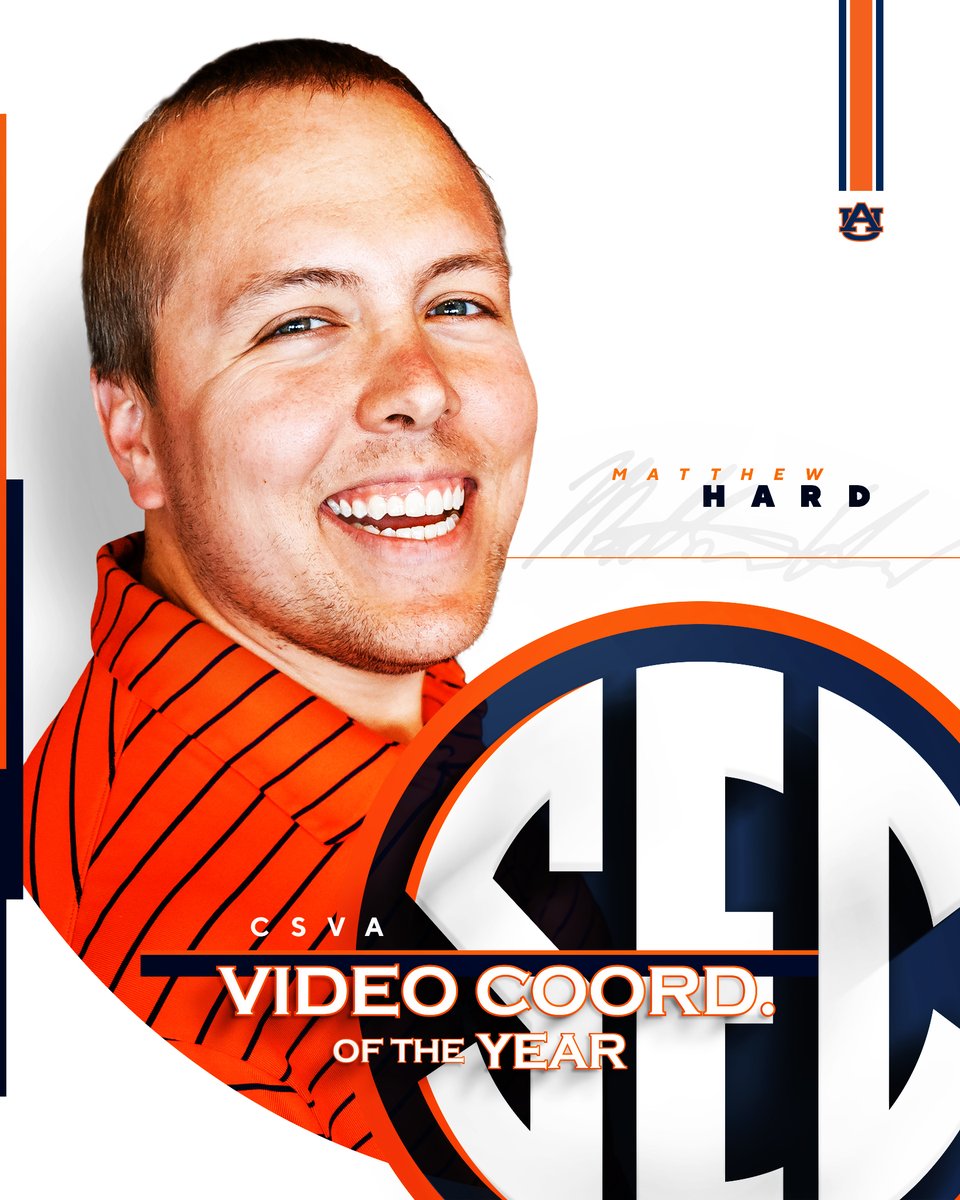 Our video guy > your video guy 

<a href="/MatthewAHard/">Matthew Hard</a> has been named the <a href="/CSVA/">CSVA</a> SEC Video Coordinator of the Year🎥🔥