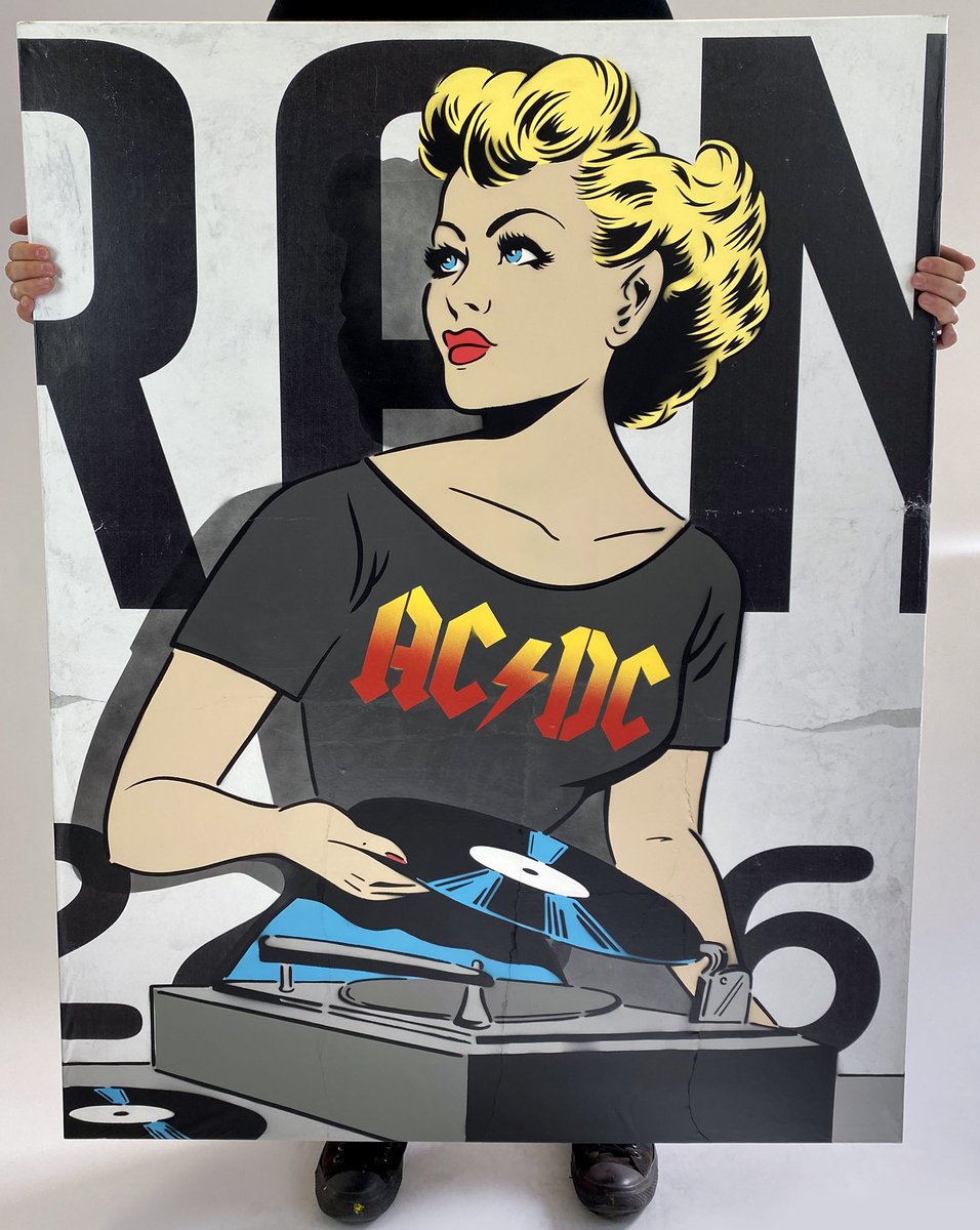 HenarchGallery's tweet photo. “AC/DC DJ GIRL” (2015)

Spray Paint on Canvas

48” x 36”  

@richsimmonsart

For more information on Rich Simmons work, drop us a DM or email and one of our Senior Advisors will be in touch 📲📩

#artgallery #londonart  #artwork #henarchgalleries #artadvisory #artinvestment https://t.co/ddUAMP69Js