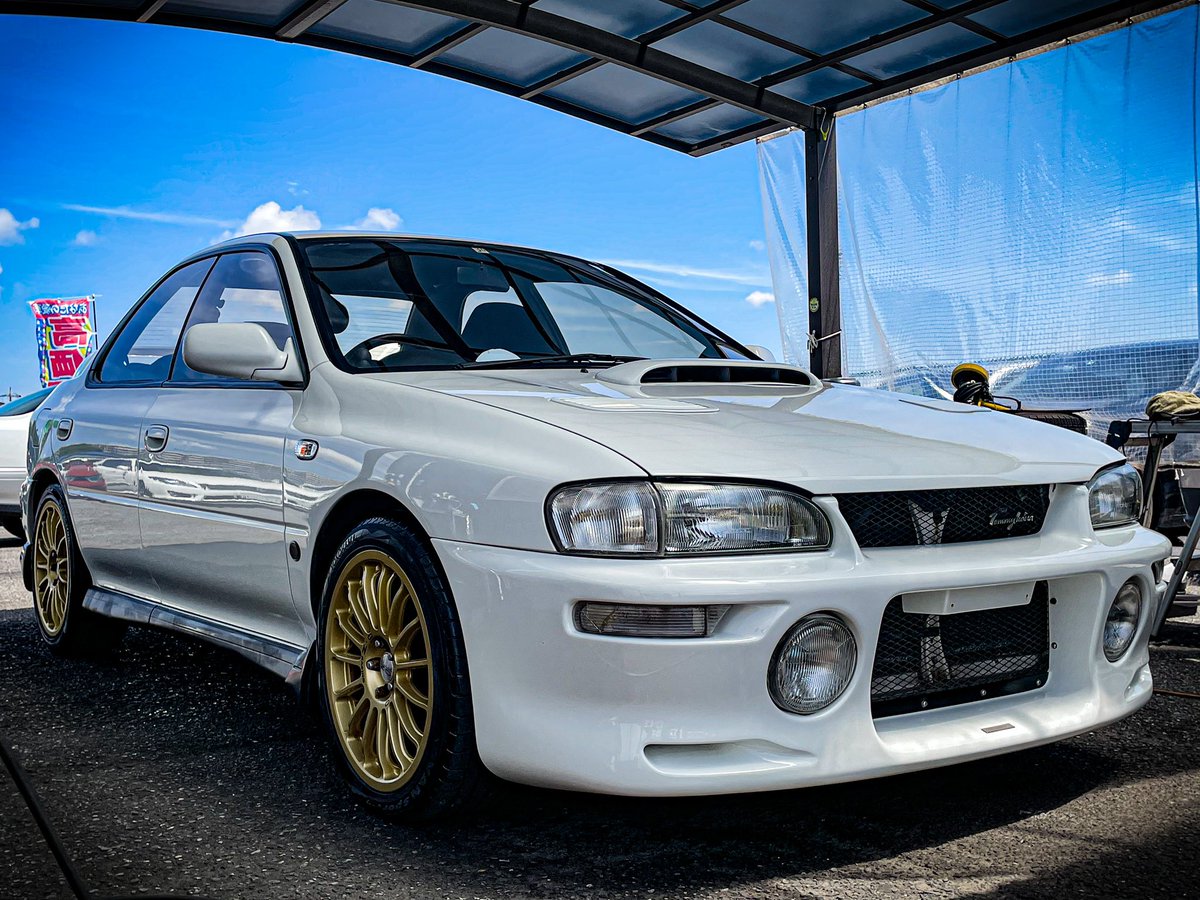 aroute_misato's tweet photo. GC8 インプレッサ　WRX STi バージョンⅡ

乗り出し　218万円

希少トミーカイラバンパー！！外装同色オールペン済み！！OZ17インチアルミ！！ https://t.co/UmUE5z7stv