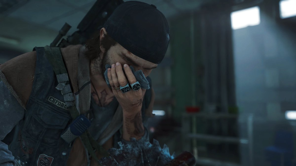 johaness91's tweet photo. Sorry old man! 💥🪓 #DaysGone #virtualphotography #VPRT #bendstudio #playstation4 #ps4share #deaconstjohn https://t.co/2QmdlHkXJQ