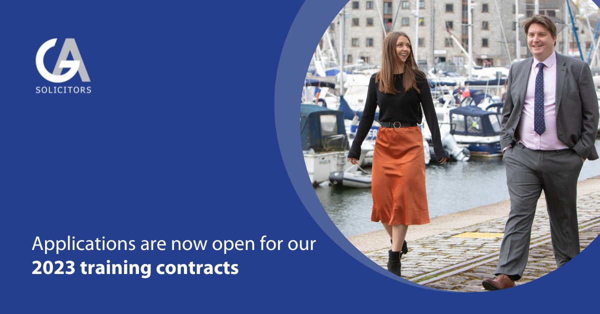 Applications are now OPEN for our highly popular training contracts which will commence later this year. Everything you need to know, including the application process and training programme, is available to view here: lnkd.in/g4cSdDqe
#trainingcontract #traineesolicitor