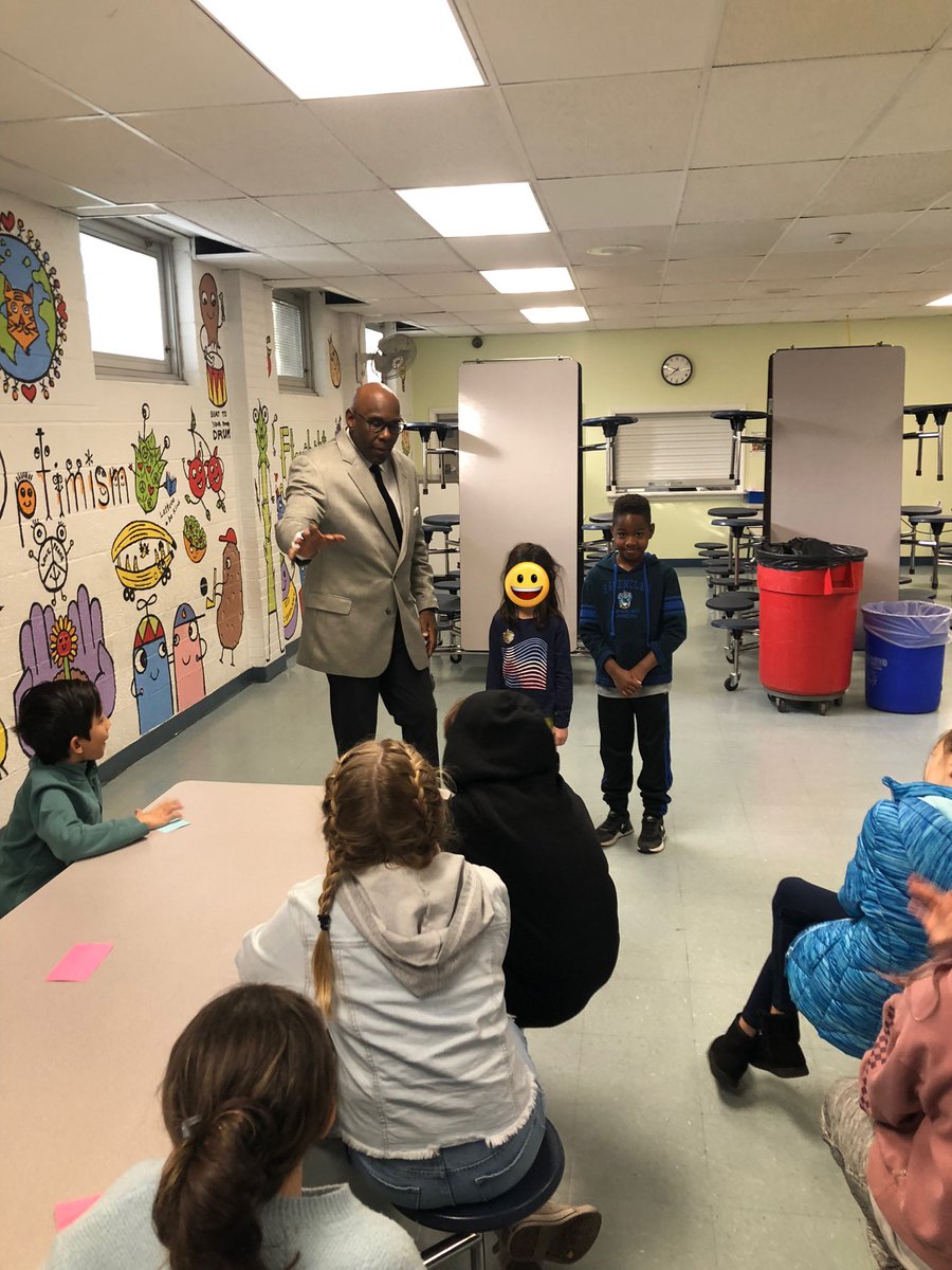 Today <a href="/Troy4NJ7/">Troy Singleton</a> came to visit and talk about the NJ legislature. His interactive presentation helped us better understand how bills become laws. The value of his visit will stick with our students long after 4th grade is over. Thank you Senator! #CollsEdu #TeamTroy #TatemTweets