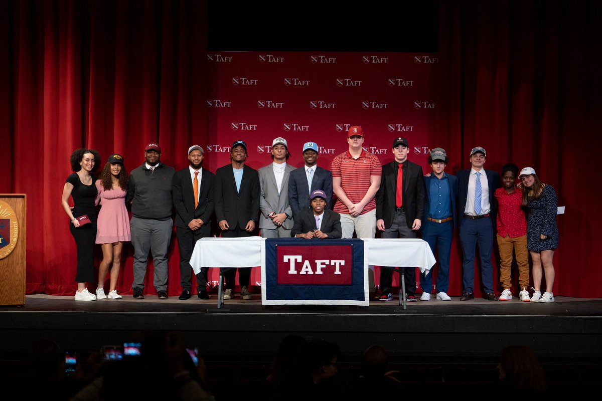 TaftRhinos's tweet photo. Congratulations to our student-athletes who signed last night!
Check out more pictures here: https://t.co/CmK6c9EKla https://t.co/bp7WzrvJQx