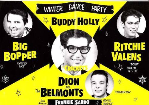 #OnThisDay, 1959, #BuddyHoly, #BigBopper & #RitchieValens live at Surf Ballroom in #ClearLake, #Iowa - Their LAST concert...
