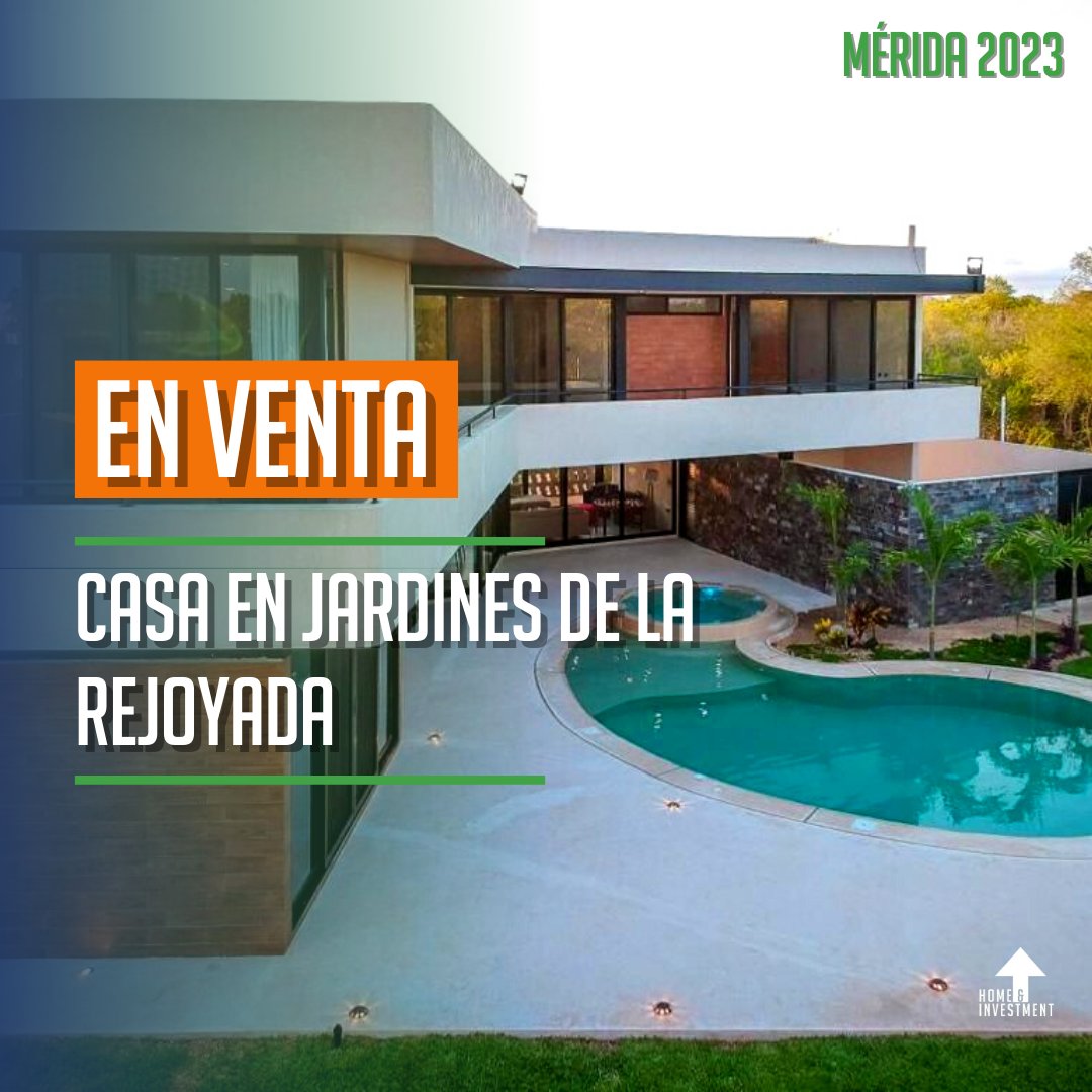 hogareinversion's tweet photo. Casa de 586 m2 de construcción, ubicada en privada de lujo a 10 minutos de periférico.

Venta: $8,550,000

Cuenta con:
4 recámaras.
4 baños.
4 estacionamientos.

Para más información contacta a H&amp;I +52 999 297 9776 o déjanos un mensaje.

 #EB-ME7869 #MeridaYucatan https://t.co/0Y8BwOpYKP
