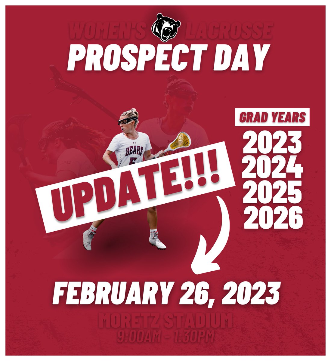 🚨Update for prospect day! Final opportunity for 2023 spring! Hope to see you here on the 26th!