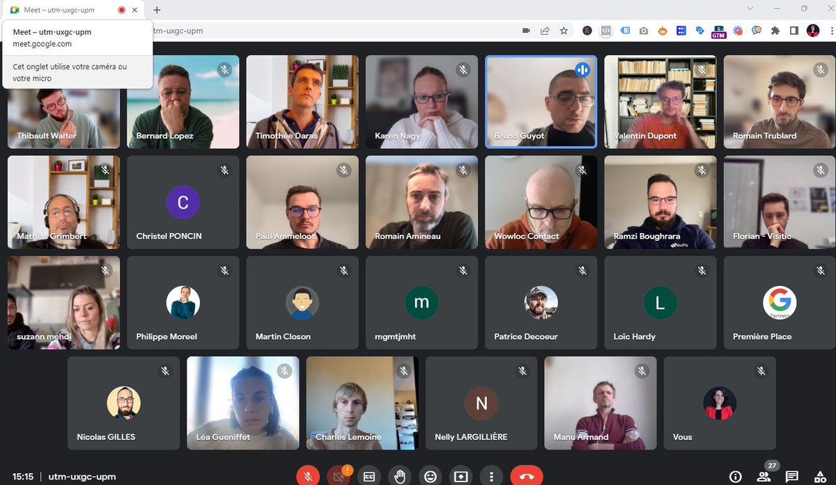 Ma checklist renouvelée avec des pistes actionnables pour #googleads grâce à ce bootcamp organisé avec : 

<a href="/reymondin/">Blaise Reymondin</a> 
<a href="/bruno_guyot/">Bruno Guyot</a>  
<a href="/RomainAmineau/">Romain Amineau</a> 
<a href="/Paul_Amm/">Paul Ammeloot</a> 
et Romain Trublard.

Merci à tous ces consultants #sea seniors qui déchirent et qui ont fait toute la richesse du meet