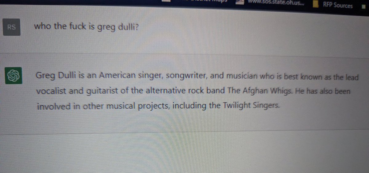 rlstein2's tweet image. My first interaction with ChatGPT.