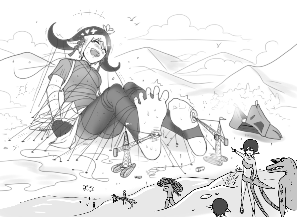 山川的欢笑 #arknights #明日方舟 #くすぐり pixiv.net/artworks/10503…