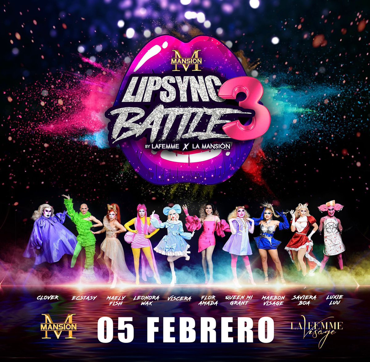feelingecstasyy's tweet photo. GRAN INICIO
LIPSYNC BATTLE 3
05 DE FEBRERO
LA MANSIÓN
ES HORA DE APOYAR A TU REINA FAVORITA 🎉
@andreslugo_mua X @lamansiondeLB
#TeamEcstasy 🤏💚 https://t.co/NKeg6n7uHv