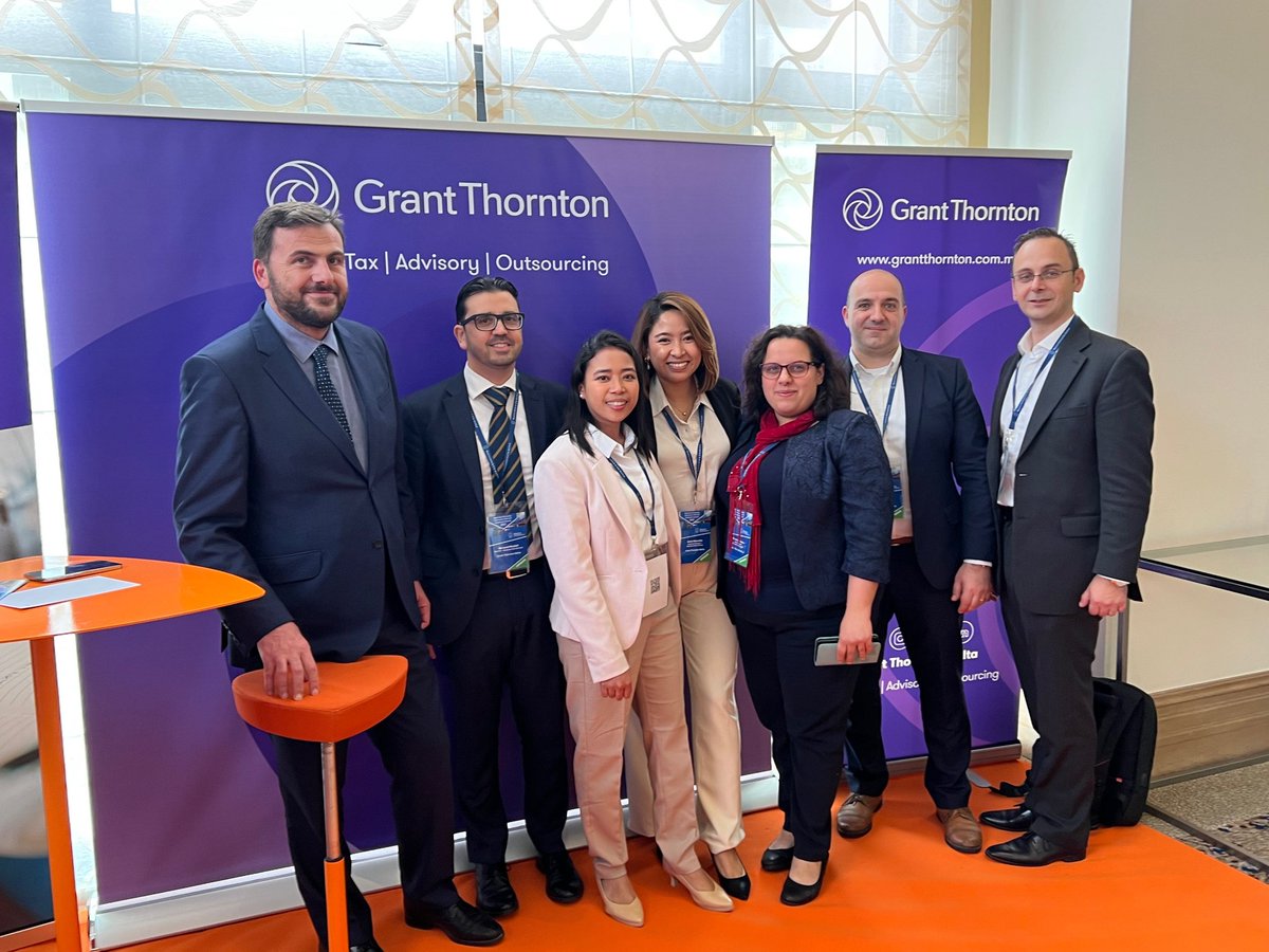 Victoria_A_M's tweet photo. @GrantThorntonMT team at the 1st MSE GRC conference 
#GRC #governance #risk #compliance @MaltaStockExch https://t.co/IY7UlVf6jo