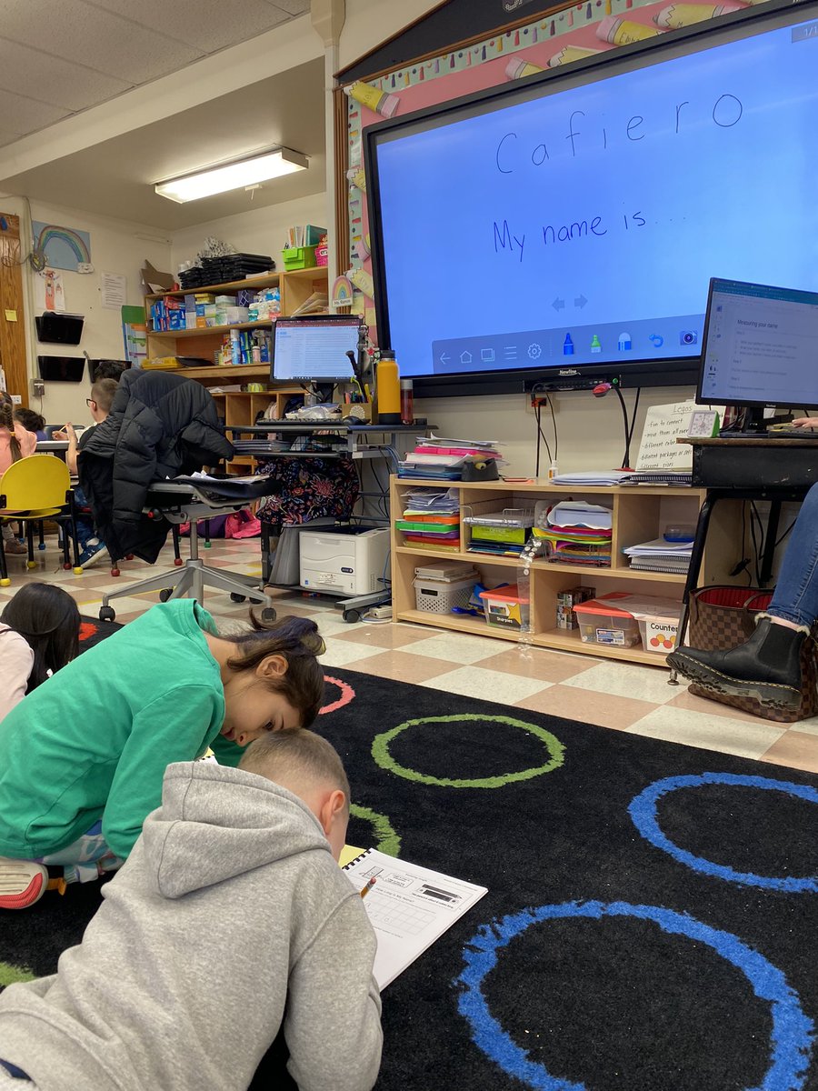Ms. Ramos (@msramos_ns) on Twitter photo Mathematicians kicked off our next module and explored measurement by making comparisons of the size of their hands and length of their names. #ewlearns <a href="/LindsayCafiero/">Mrs. Cafiero</a> <a href="/CiorciariDonna/">Donna Ciorciari</a> Mathematicians kicked off our next module and explored measurement by making comparisons of the size of their hands and length of their names. #ewlearns <a href="/LindsayCafiero/">Mrs. Cafiero</a> <a href="/CiorciariDonna/">Donna Ciorciari</a>