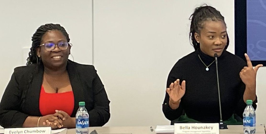 Child Forced Labor in the United States: Thank you to our amazing panel for the in-depth look at child #forcedlabor. <a href="/ChumbowEvelyn/">Evelyn Chumbow</a> moderated a discussion that covered trauma, prevention, poverty &amp; the need for accountability. Thank you to <a href="/kslaw/">King & Spalding</a> for hosting this important event!