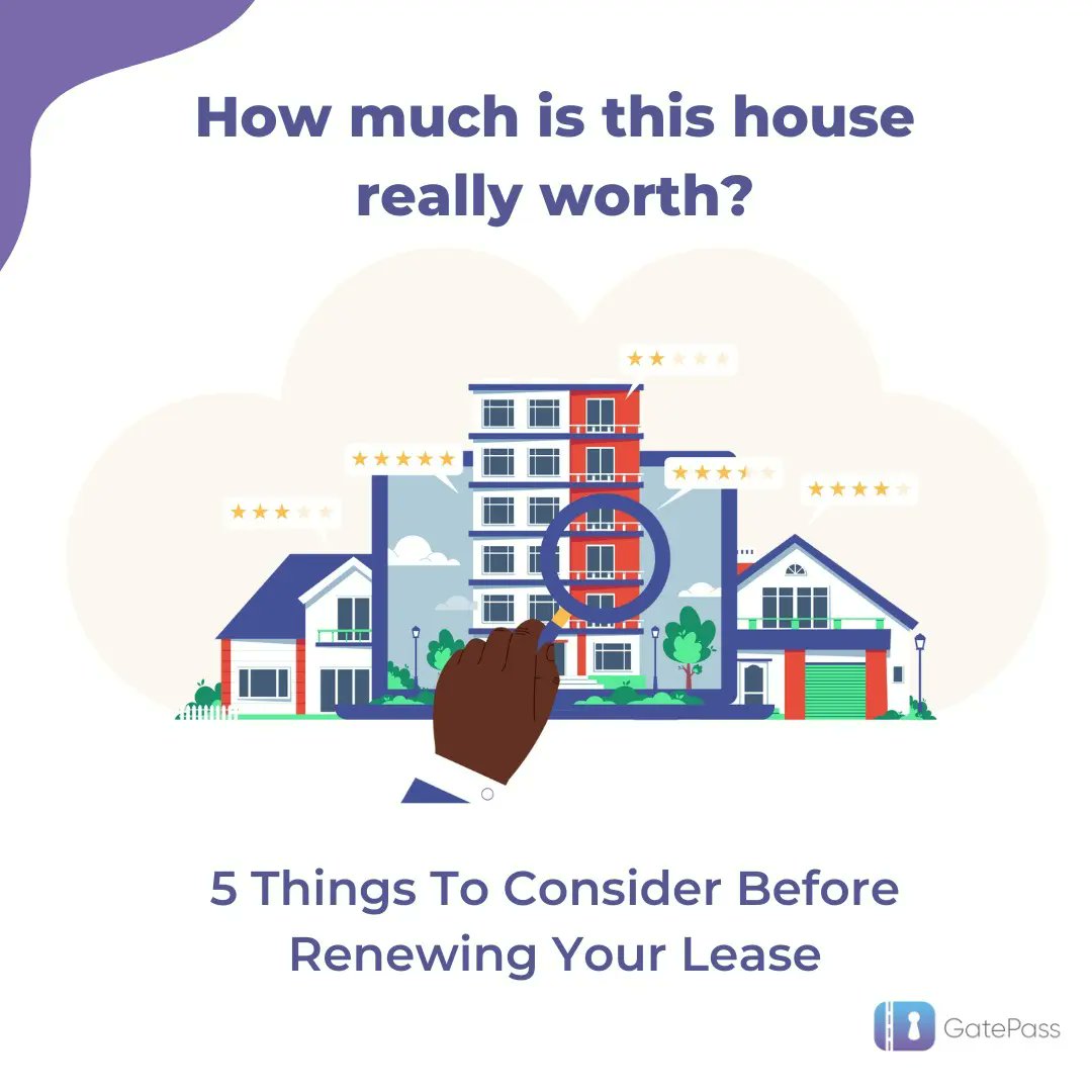 GatePass's tweet photo. Its the first quarter of the year! This is the time we usually think about renewing our rent, moving to a new building, or even moving to a new city. This month, we’re highlighting some of the things to consider before renewing your lease or buying a new property. https://t.co/k2sLnvDnN1