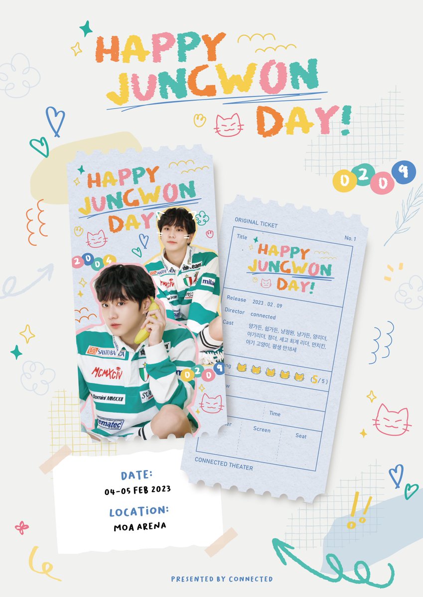 ENHYPEN MANIFESTO in MANILA

I'll be distributing Jungwon’s birthday support item for free on 4-5th February. Thank you &amp; see you!

📆Date: 4~5 Feb 2023
📍Place: MOA Arena
🕐Time: TBA 

#ENHYPEN #JUNGWON
#MANIFESTO_IN_MANILA