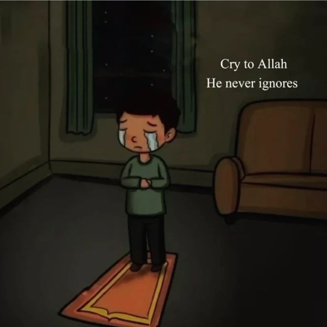 Allah never ignores 😭