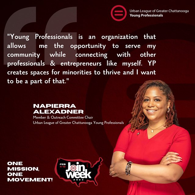 UrbanLeagueCHA's tweet image. Meet NAPPERIA, our Membership chair. We're looking forward to finding out how she plans on continuing to promote #OneMissionOneMovement this year!  #JoinNULYP23 #BeTheMovement

Click to register for our Join Week events! 
lnkd.in/gXPgNn79