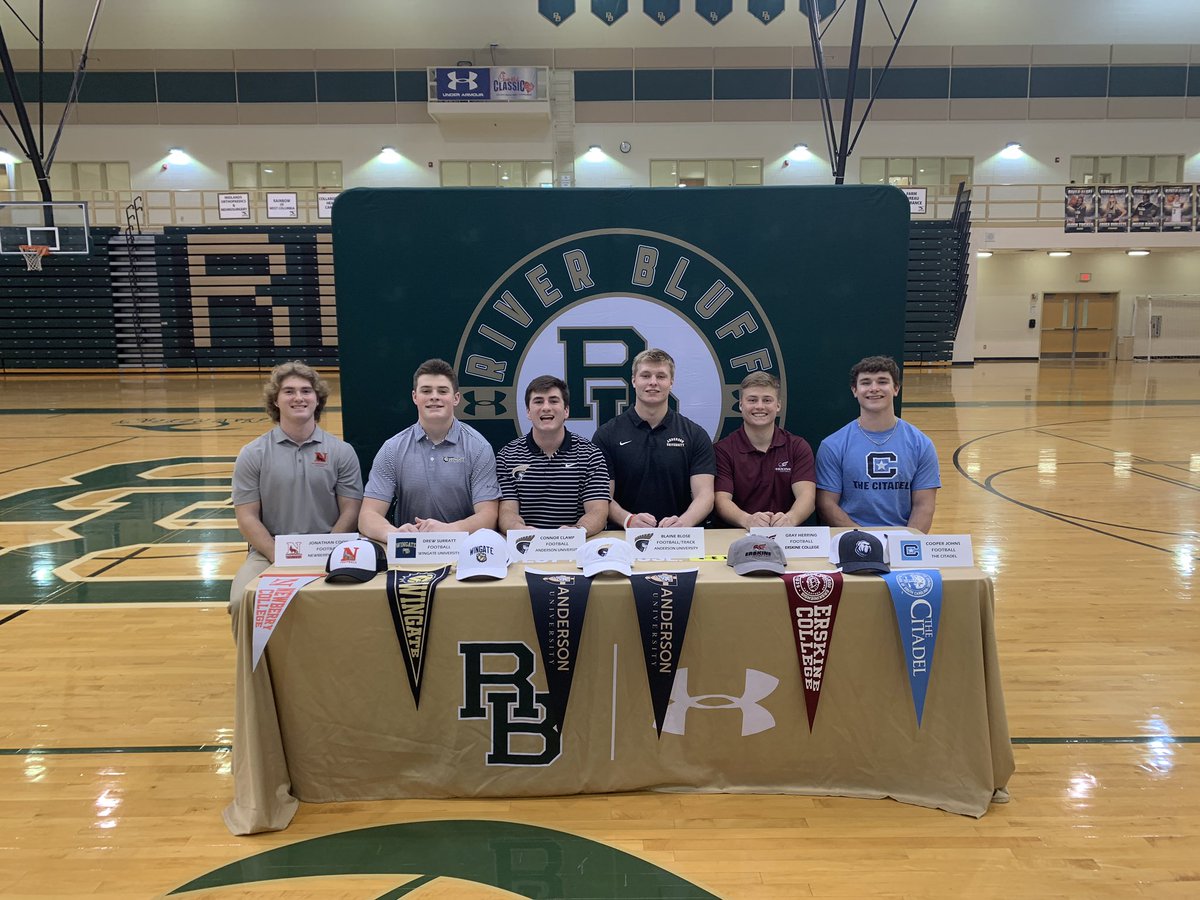 Successful football programs are built with great young men like these - Congratulations!