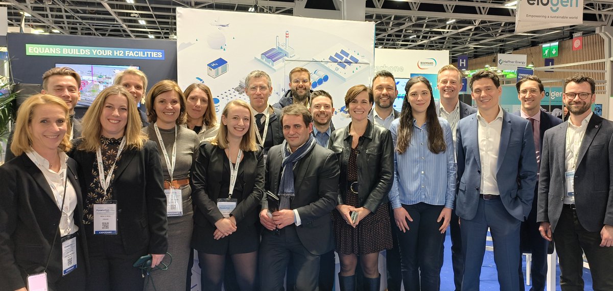 Bouygues_ES's tweet photo. 🟢 C’est la fin d’@HyVolution 2023 !
📍 2 jours bien remplis, riches en événements et en rencontres.
Un grand merci à nos partenaires et à toutes les équipes pour leur engagement et leur mobilisation.
👋 RDV l’année prochaine !
#TogetherFurtherForClimate #hydrogenerenouvelable https://t.co/6IcfDFYKog
