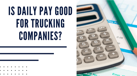 Discover the benefits of daily pay for trucking companies! With this system, drivers can receive their earnings every day. Find out how daily pay can improve driver retention in our new article.
Article: zcu.io/TQuN 
 #DailyPay #TruckingCompanies #DriverSatisfaction