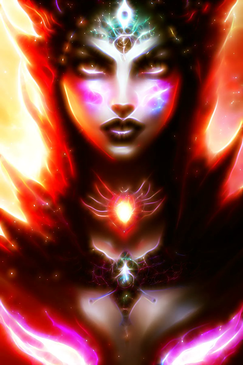 Fire cosmic sorcerer

#cosmic #sorcerer #women #vibrantcolor #stablediffusion #fire #crystal #magic #fantasy #blackmagic