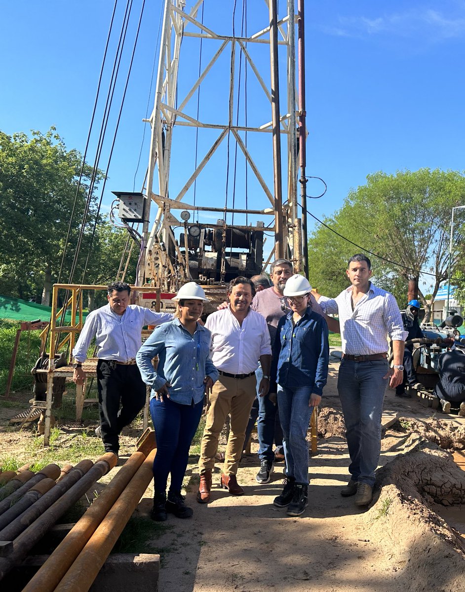 Junto al intendente de Tartagal, <a href="/Mariorenemimes1/">Mariorenemimessi</a>, recorrimos esta mañana los pozos de agua que están en ejecución en Misión Cherenta, barrio Fátima, en el kilómetro 6 de la RN 86 y el de Yacuy (+)