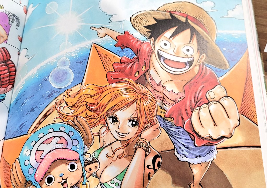 Glénat Manga on Twitter: "One Piece Color Walk 9 🐯"