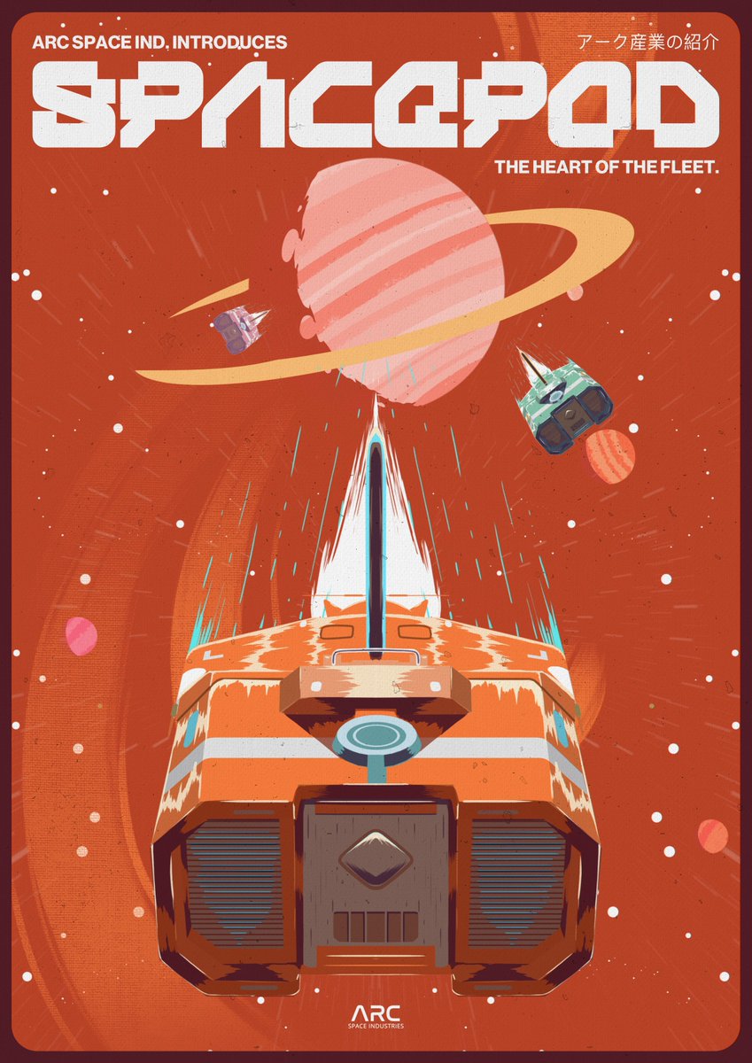 SpacePod 🛰️🚀
The heart of the fleet.
🧵