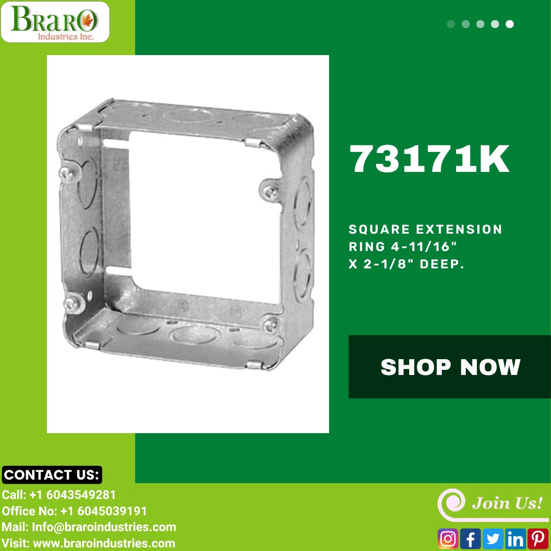 We sell the top 73171 K Square extension ring brands in Canada. Including more electrical products...
 
#Squareextensionring #73171K #industrialsupply #supply #lighting #construction #technology #wholesale #onlineshopping #shopping #wholesaler #sale #onlineshop #business