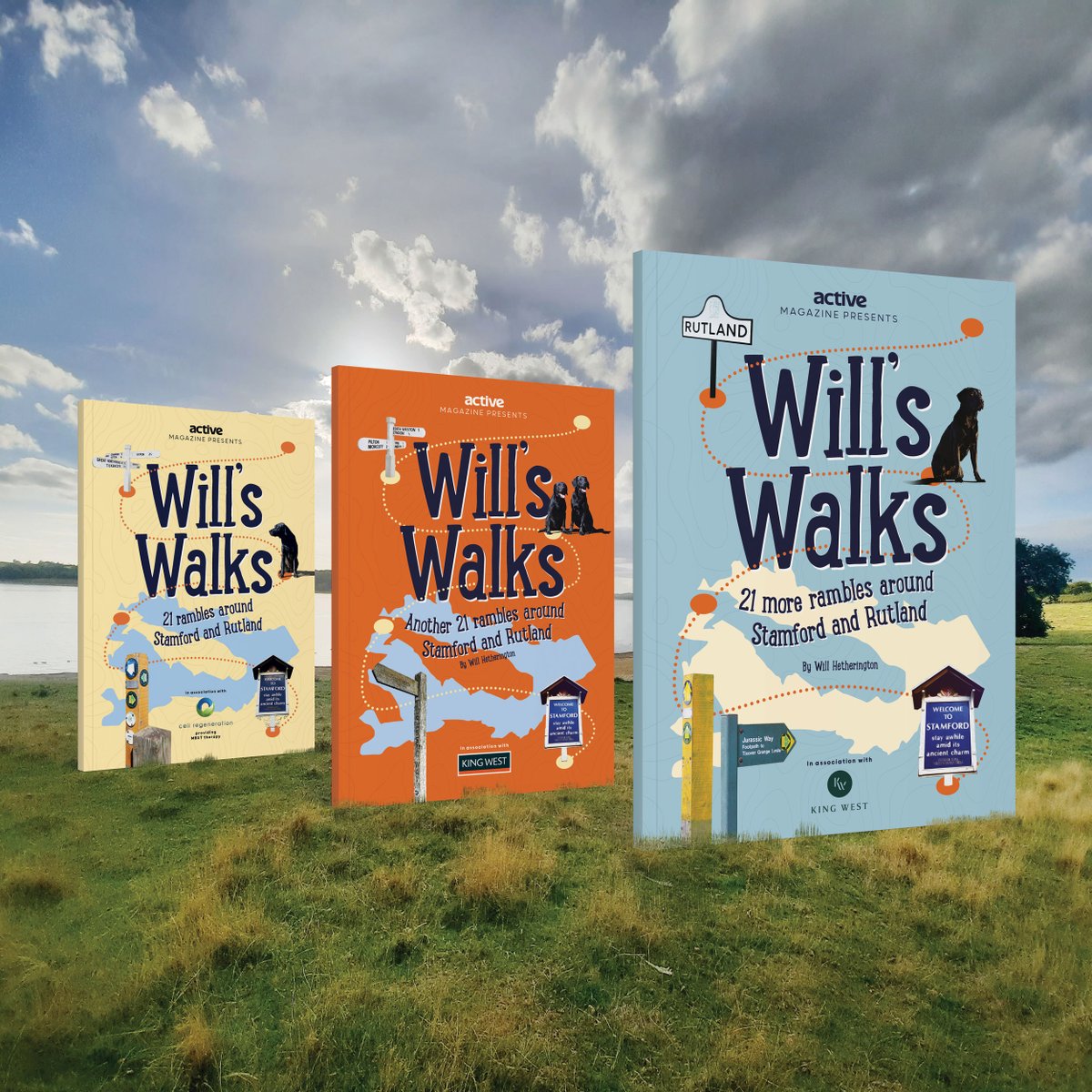 Valentine's Day is just around the corner and an excellent present for the love of your life is this lovely Will's Walk book. There are fabulous walks for you to walk hand in hand into the sunset; or just get out solo and enjoy some fresh air and exercise; we won't judge!