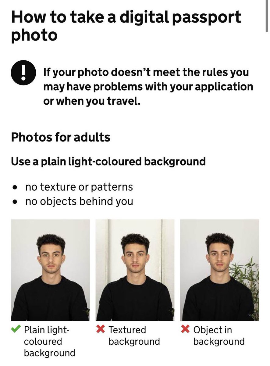 badge_is_in's tweet image. Anyone applying for a passport recently will have seen this effort.

Long waiting times will not be an issue if you get the #badgein.

The home office shit themselves and get it processed ASAP.

“No objects behind you”, just a badge your arm ✅.

#BadgeInAtBorderControl

9.5/10.
