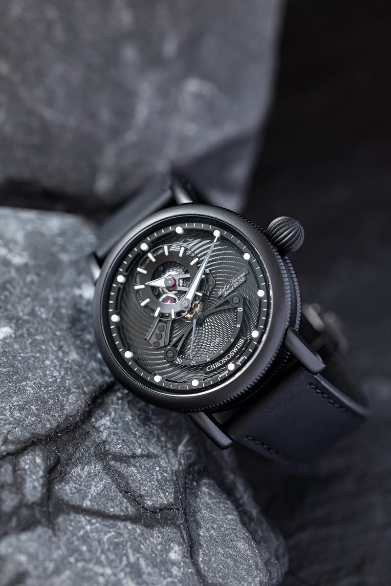 Chronoswiss's tweet photo. A storm is arising! The new CHRONOSWISS ReSec Hurricane is here and leaves no Stone unturned. A wild & untamed timepiece for those who do not follow the rules but make their own. #modernmechanical #chronoswiss #resec #handguilloche #guilloche #hurricane #luxurywatch #watchmaking https://t.co/SaiogvgIfr