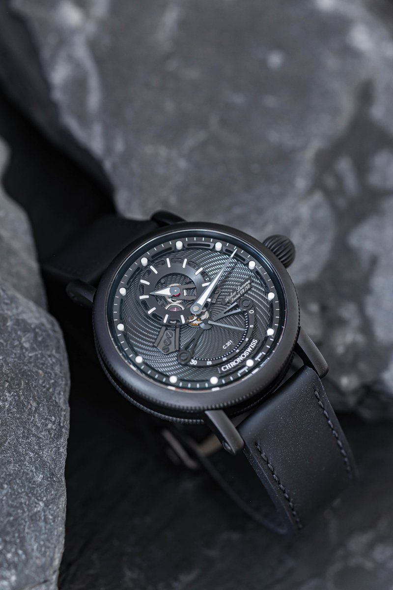 Chronoswiss's tweet photo. A storm is arising! The new CHRONOSWISS ReSec Hurricane is here and leaves no Stone unturned. A wild & untamed timepiece for those who do not follow the rules but make their own. #modernmechanical #chronoswiss #resec #handguilloche #guilloche #hurricane #luxurywatch #watchmaking https://t.co/SaiogvgIfr