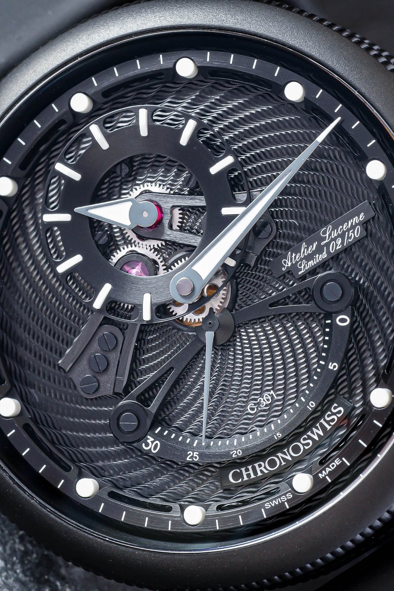 Chronoswiss's tweet photo. A storm is arising! The new CHRONOSWISS ReSec Hurricane is here and leaves no Stone unturned. A wild & untamed timepiece for those who do not follow the rules but make their own. #modernmechanical #chronoswiss #resec #handguilloche #guilloche #hurricane #luxurywatch #watchmaking https://t.co/SaiogvgIfr