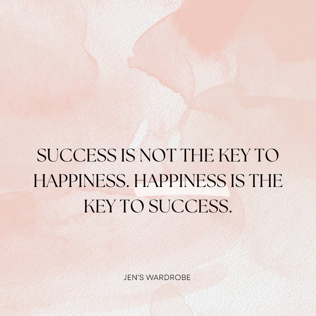 💁‍♀️ UNLOCK YOUR JOY: Feeling #happilysuccessful with this reminder that success and happiness go hand in hand! 
#SuccessHappiness #HappinessFirst #KeyToSuccess #PositiveMindset #MotivationMonday #LifeGoals #SuccessMindset #HappyLiving #SuccessJourney #HappyThoughts #PositiveVibes
