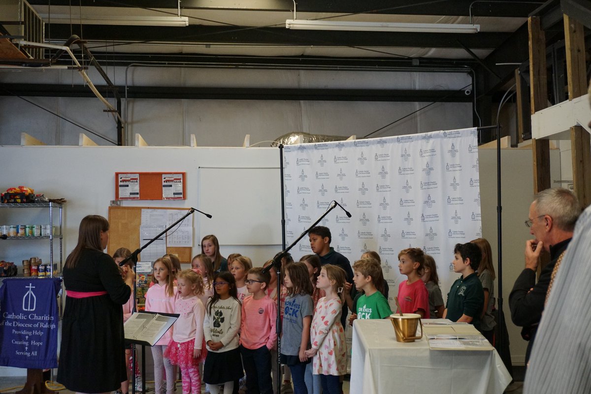 CathCharDoR's tweet photo. #TBT to the opening of the #DCFP when the students of @ImmaculataNC Catholic School performed "All Are Welcome."
More recently, St. Peter's Catholic School performed at the Tar River Office Blessing! We are so thankful for our Catholic Schools!
#CatholicSchoolsWeek https://t.co/1llHq4PVSF