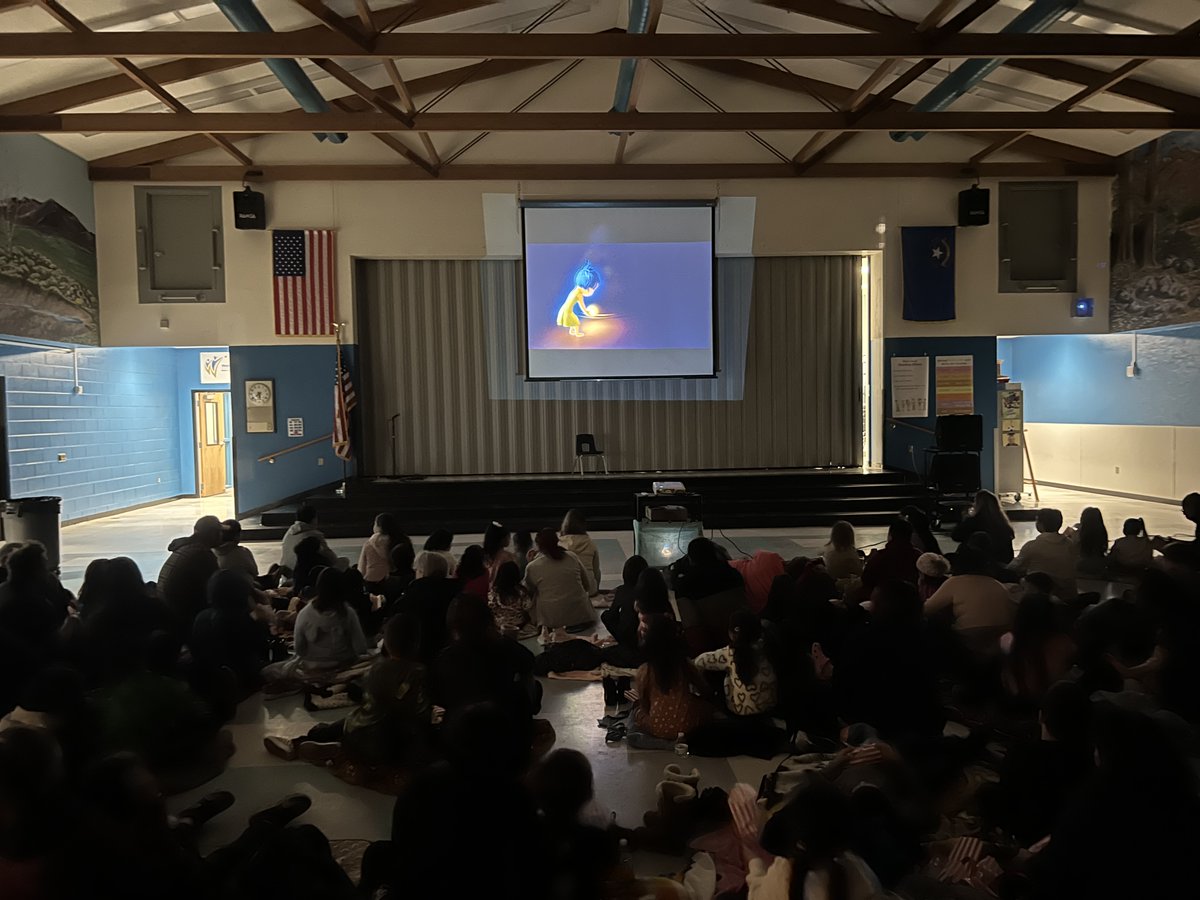 Washoe Sheriff on Twitter "Lois Allen Elementary School held its movie