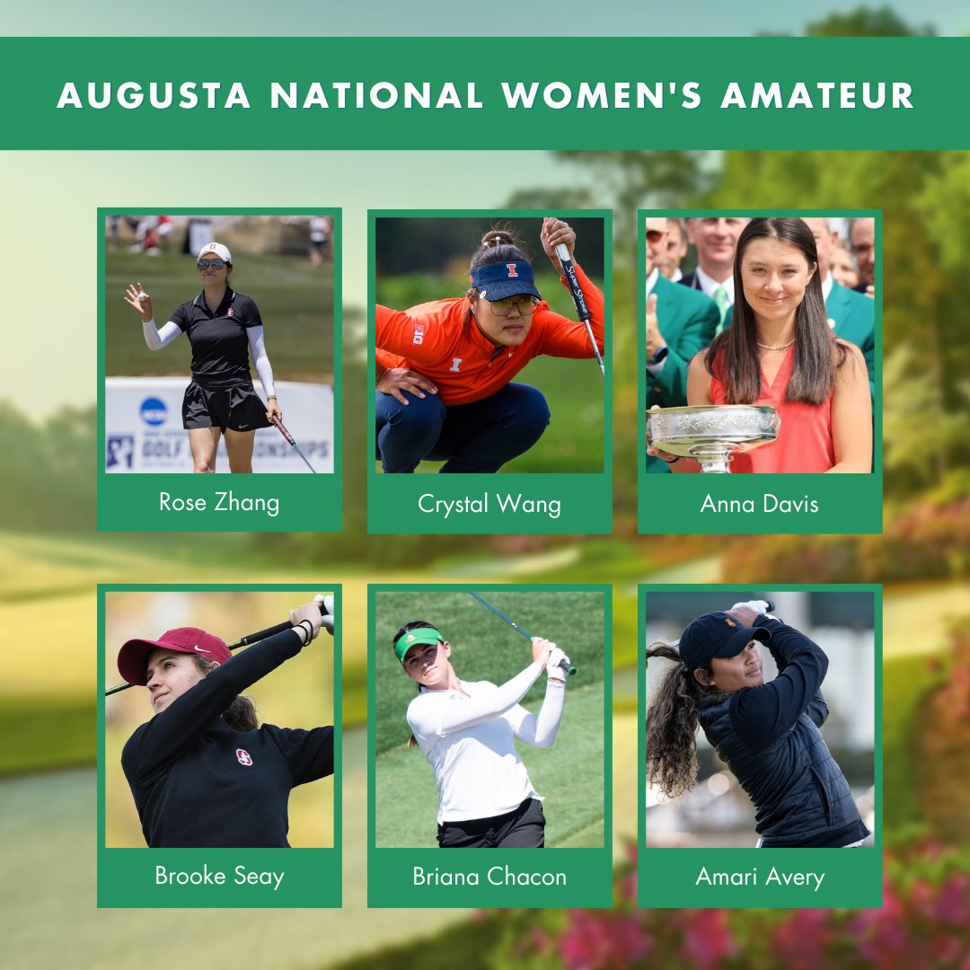 This year’s <a href="/anwagolf/">Augusta National Women's Amateur</a> field is loaded with SoCal natives 💪