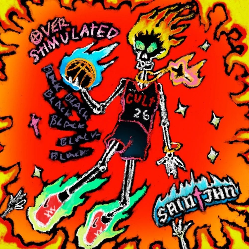 SAINtJHN's tweet photo. I’m OVERSTIMULATED and bored at the same time! Out at midnight! https://t.co/JAwkQ78WJD