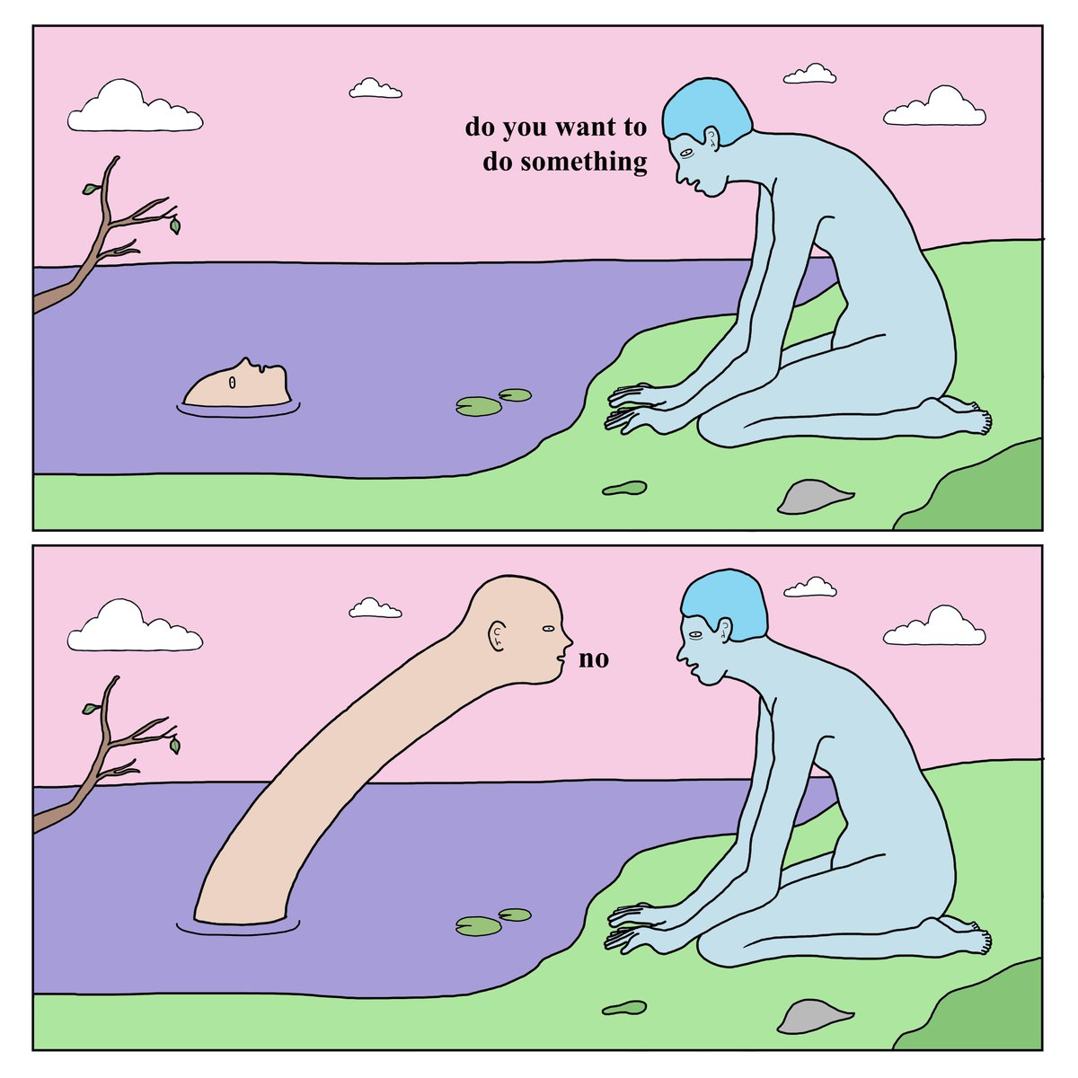 getbentsaggy's tweet photo. some days it is just nice to be left alone to float peacefully in your swamp xox https://t.co/vl0KVdigJj